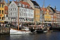 Streets of Copenhagen. Denmark. Royalty Free Stock Photo