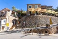 Streets of Deia - small village in the mountains, Mallorca, Spain Royalty Free Stock Photo