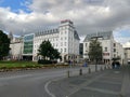 Streets of downtown Reykjavik Iceland Royalty Free Stock Photo