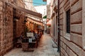 Streets of Dubrovnik old city