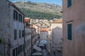 Streets in Dubrovnik Old town