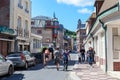 Streets of Etretat, Normandy, France