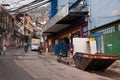 Streets of Favela Vidigal in Rio de Janeiro Royalty Free Stock Photo