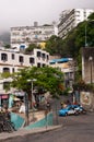 Streets of Favela Vidigal in Rio de Janeiro Royalty Free Stock Photo