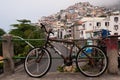 Streets of Favela Vidigal in Rio de Janeiro Royalty Free Stock Photo