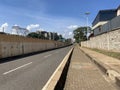 Road construction Forest Road in Nairobi Kenya
