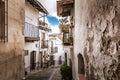 Streets of Guadalupe in CÃÂ¡ceres Extremadura, Spain