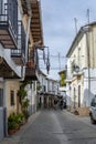 Streets of Guadalupe in CÃÂ¡ceres Extremadura, Spain