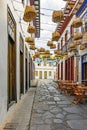 Streets of the historic city of Diamantina in Minas Gerais Royalty Free Stock Photo
