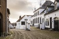 Historic city of Thorn known for its white houses Royalty Free Stock Photo