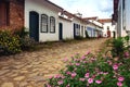 Streets of the historical town Paraty Brazil