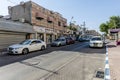 Streets and houses in Beer Sheva city area Royalty Free Stock Photo