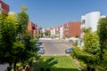 Streets and houses in Beer Sheva city area