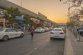 Streets and houses in Beer Sheva city area Royalty Free Stock Photo