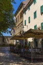 Streets and houses of old town Buzet