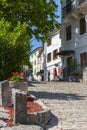 Streets and houses of old town Buzet