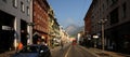 In the streets of Innsbruck Royalty Free Stock Photo