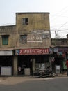 Streets of Kolkata. J. Murti Hotel Royalty Free Stock Photo