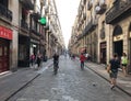 Cobblestone Streets of Barcelona