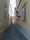 Streets of Lesser Town in Prague