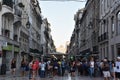 Streets of Lisbon in Portugal