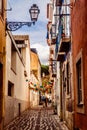 Streets of Lisbon, Portugal. Royalty Free Stock Photo