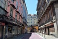 Streets of Lisbon. Travel Portugal. Tourism. Old Europe. Historic buildings. Beautiful colors. Authentic city. Unic architecture.