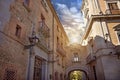 Streets of Madrid in Historic part of the City Royalty Free Stock Photo