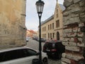 Streets of medieval Europe. City Kutna Hora, Czech Republic.