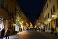 The medieval Rothenburg ob der Tauber, Germany, at Christmas Royalty Free Stock Photo