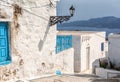 Streets of Milos island, Greece Royalty Free Stock Photo