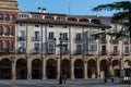 Streets in the morning of Logono in La Rioja, Spain. In spring 2021 Royalty Free Stock Photo