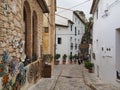 Streets of the municipality of Guadalest