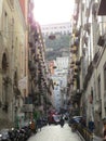 Streets of Naples, Italy.