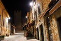 Streets night Venice