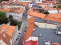 Streets of north european old town