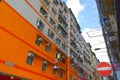 28 July 2013 Streets old buildings view, intersection of To Kwa Wan