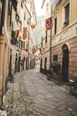 The streets of the old Italian city Royalty Free Stock Photo