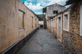 Streets of an old mining town. Hidden Town in Cerro ÃÂspero Royalty Free Stock Photo
