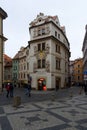 The streets of old Prague. Souvenir shop