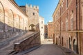 In the streets of Old Town Fabriano - Italy