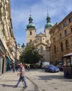 Through the streets of the old town of Prague Royalty Free Stock Photo