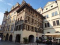 Through the streets of the old town of Prague Royalty Free Stock Photo