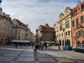 Through the streets of the old town of Prague, Czech Republic. Royalty Free Stock Photo