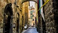 Streets of Orvieto, Umbria, Italy