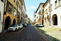 Otdoors, streets, historical buildings in Conegliano Veneto, Treviso, Italy Royalty Free Stock Photo