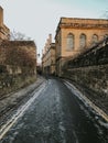 Streets of Oxford during warm spring days