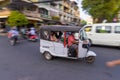 The streets of Phnom Penh downtown, Cambodia