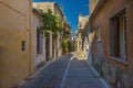 Streets from Rethymno city Royalty Free Stock Photo