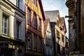 The streets of Rouen, Normandy, France Royalty Free Stock Photo